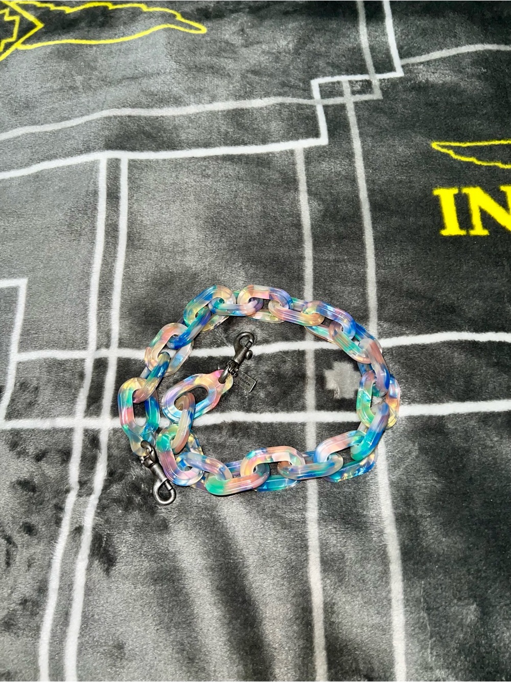 Coach Pastel Rainbow Resin Chain Strap ❌SOLD❌ - Picture 2 of 4
